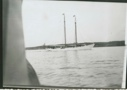 Image of Bowdoin on way up Sydney Harbor